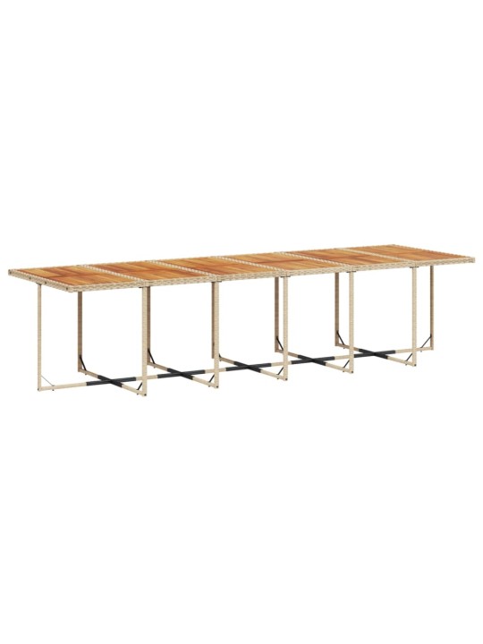 13-OSALINE AIA SÖÖGIMÖÖBLI KOMPLEKT PATJADEGA, BEEŽ, PE-ROTANG