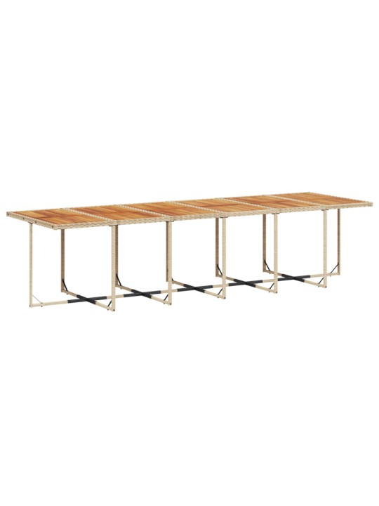 13-OSALINE AIA SÖÖGIMÖÖBLI KOMPLEKT PATJADEGA, BEEŽ, PE-ROTANG