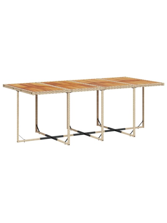 13-OSALINE AIA SÖÖGIMÖÖBLI KOMPLEKT PATJADEGA, BEEŽ, PE-ROTANG
