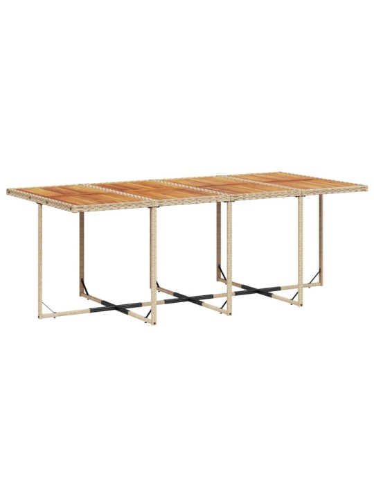 13-OSALINE AIA SÖÖGIMÖÖBLI KOMPLEKT PATJADEGA, BEEŽ, PE-ROTANG