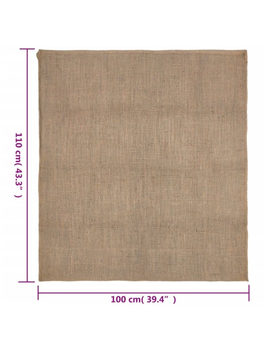DŽUUDIST KOTID 5 TK, 100 X 110 CM, 100% DŽUUT 220 GSM