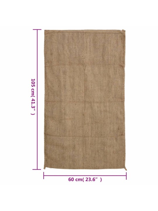 Džuudist kotid 10 tk, 60 x 105 cm, 100% džuut 340 gsm
