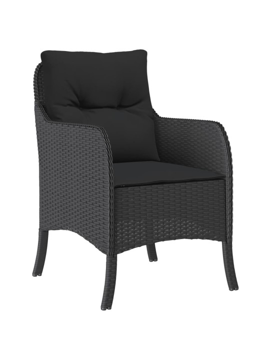 9-OSALINE AIAMÖÖBLI KOMPLEKT PATJADEGA, MUST, POLÜROTANG
