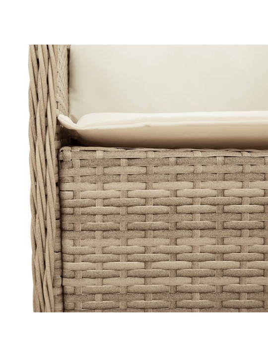 3-OSALINE AIAMÖÖBLI KOMPLEKT PATJADEGA, BEEŽ, POLÜROTANG
