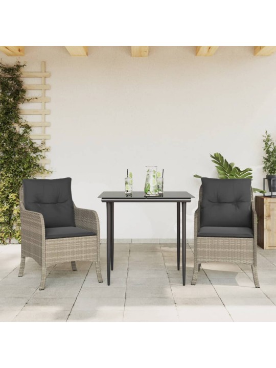 3-OSALINE AIAMÖÖBLI KOMPLEKT PATJADEGA, HELEHALL, POLÜROTANG