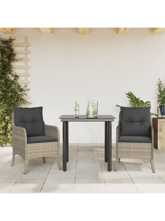 3-OSALINE AIAMÖÖBLI KOMPLEKT PATJADEGA, HELEHALL, POLÜROTANG