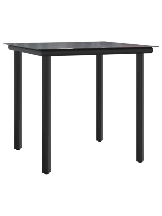 3-osaline bistrookomplekt istmepatjadega, helehall, polürotang