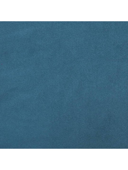 VOODI MADRATSIGA, TUMESININE, 80X200 CM, SAMET