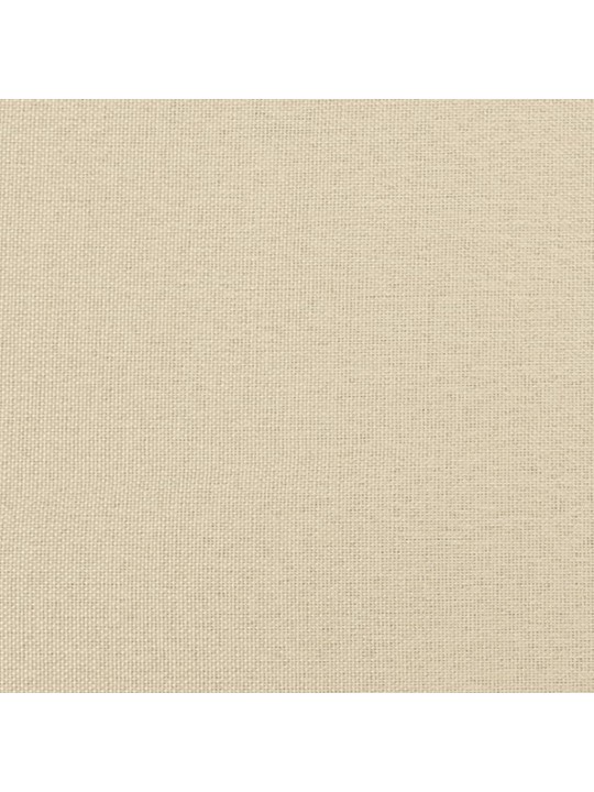 VOODI KOOS MADRATSIGA, KREEMJAS, 90 X 190 CM, KANGAS