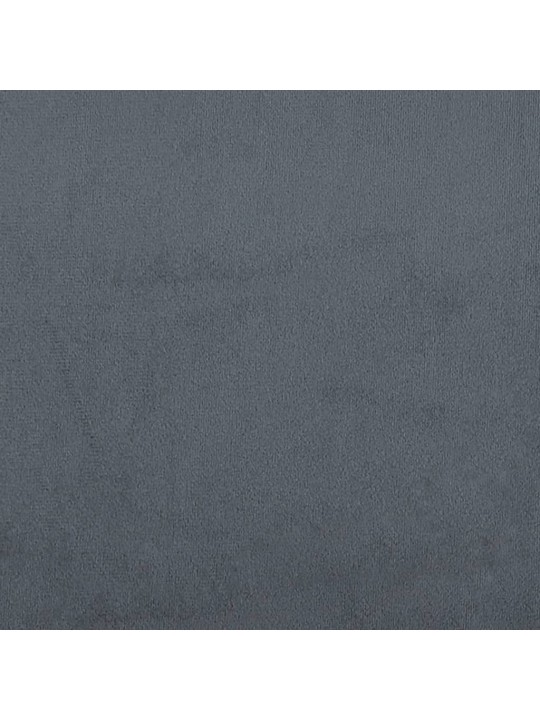 VOODI MADRATSIGA, TUMEHALL, 160X200 CM, SAMET
