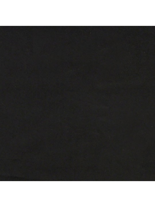 VOODI MADRATSIGA, MUST, 160X200 CM, SAMET