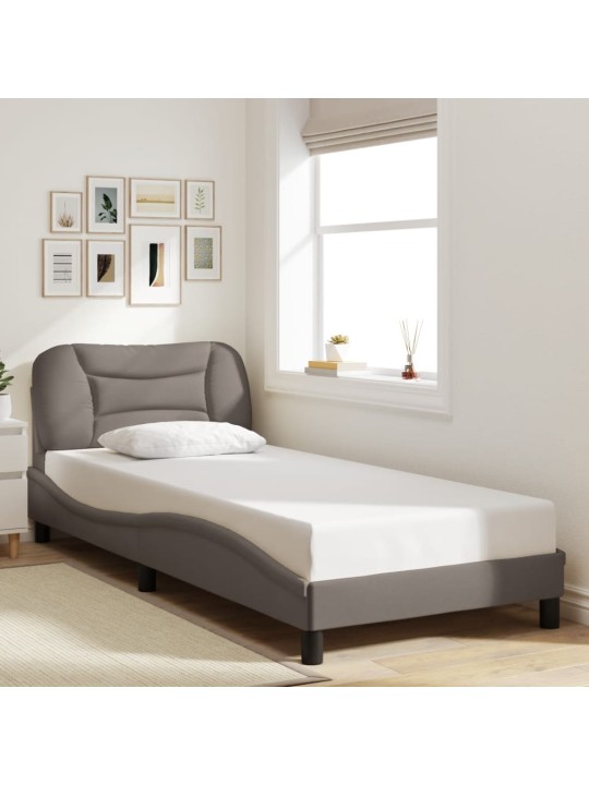 LED-IGA VOODIRAAM ILMA MADRATSITA TAUPE 80X200 CM KANGAS