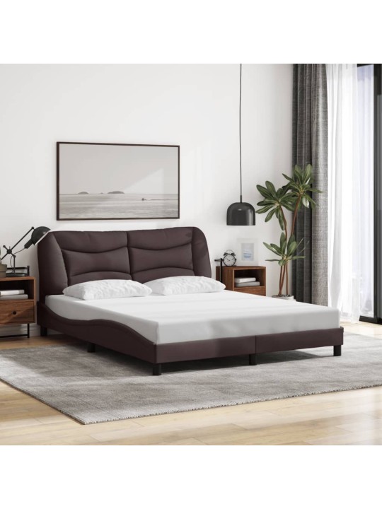 VOODIRAAM LED-TULEDEGA, TUMEPRUUN, 160X200 CM, KANGAS