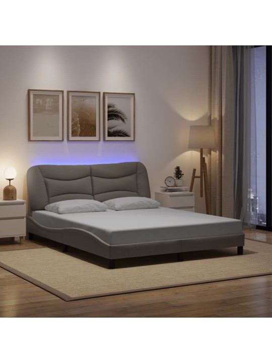 VOODIRAAM LED ILMA MADRATSITA, PRUUNIKASHALL, 160X200CM, KANGAS