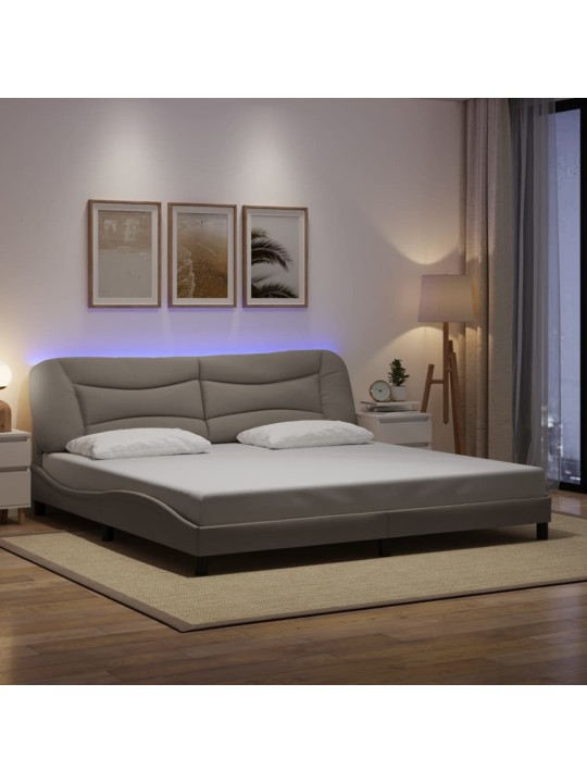 VOODIRAAM LED-TULEDEGA, HALLIKASPRUUN, 200X200 CM, KANGAS