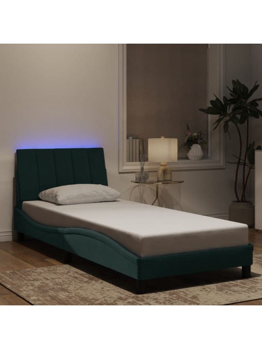 VOODIRAAM LED-TULEDEGA, TUMEROHELINE, 80X200 CM, SAMET