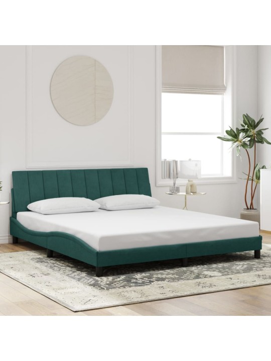 VOODIRAAM LED-TULEDEGA, TUMEROHELINE, 180X200 CM, SAMET