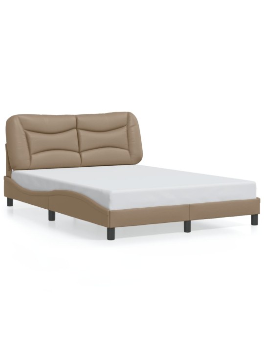 VOODIRAAM LED-TULEDEGA, CAPPUCCINO, 140 X 190 CM, KUNSTNAHK