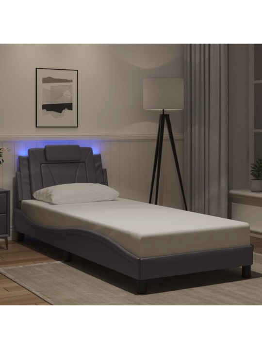 VOODIRAAM LED-TULEDEGA, HALL, 90 X 190 CM, KUNSTNAHK