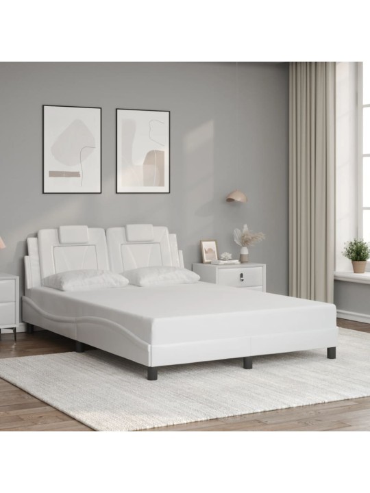 VOODIRAAM LED-TULEDEGA, VALGE, 120 X 200 CM, KUNSTNAHK
