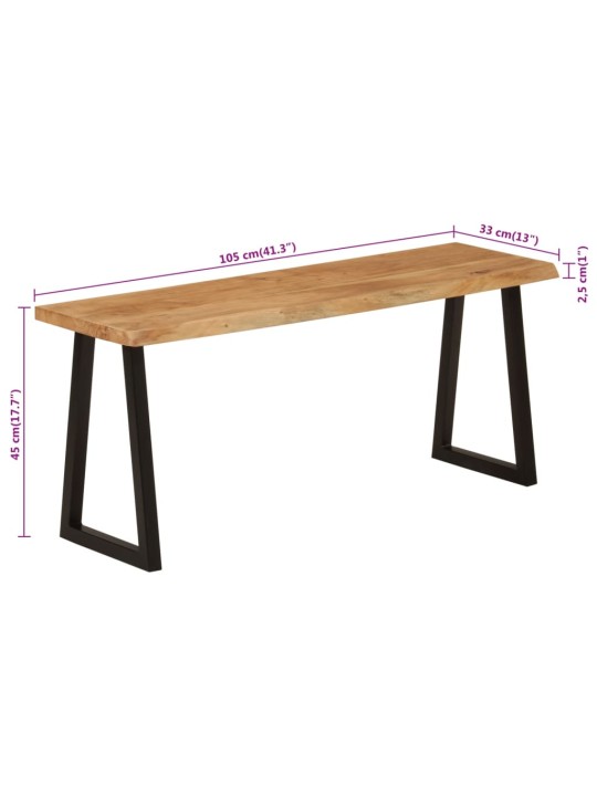 NATURAALSETE SERVADEGA PINK, 105 CM, AKAATSIAPUIT