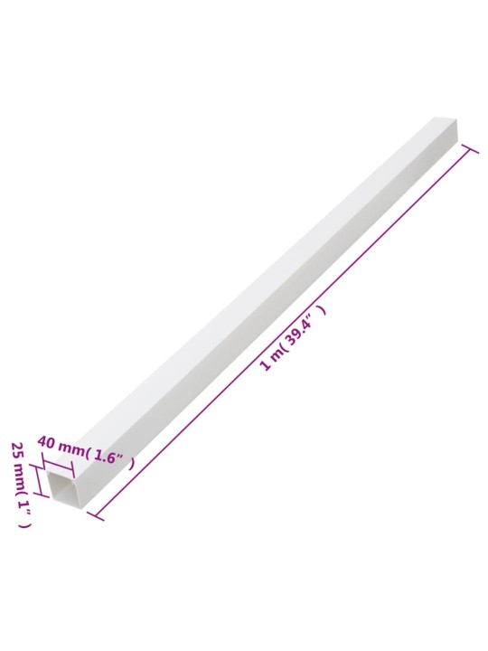 Kaablikanal 40x25 mm 30 m pvc