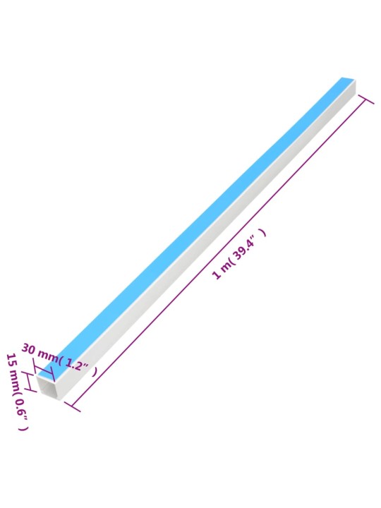 Kaablikanal iseliimuv 30x15 mm 10 m pvc