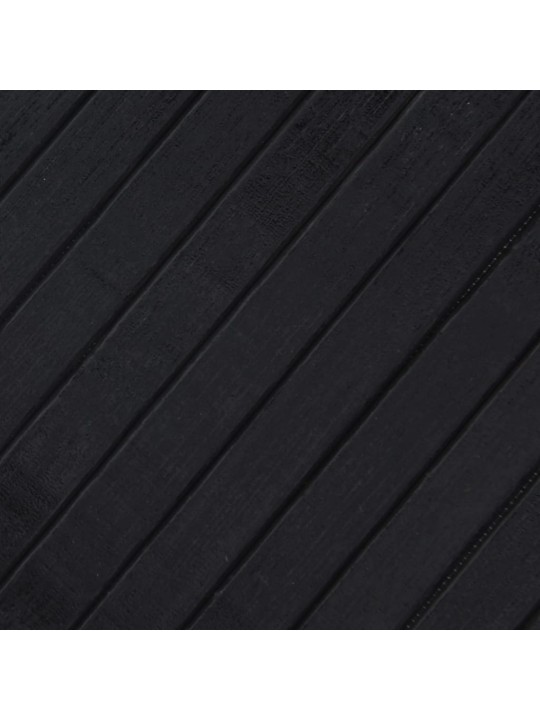 VAIP, RISTKÜLIKUKUJULINE, MUST, 80 X 200 CM, BAMBUS