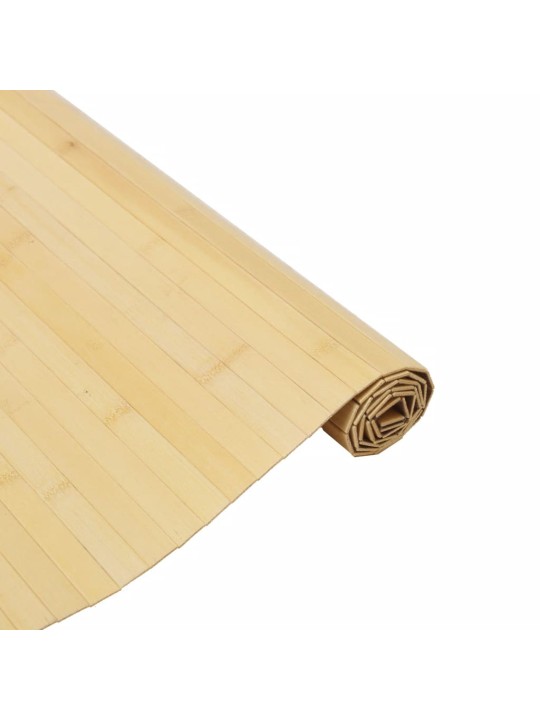 VAIP, RISTKÜLIKUKUJULINE, NATURAALNE HELE, 80 X 200 CM, BAMBUS