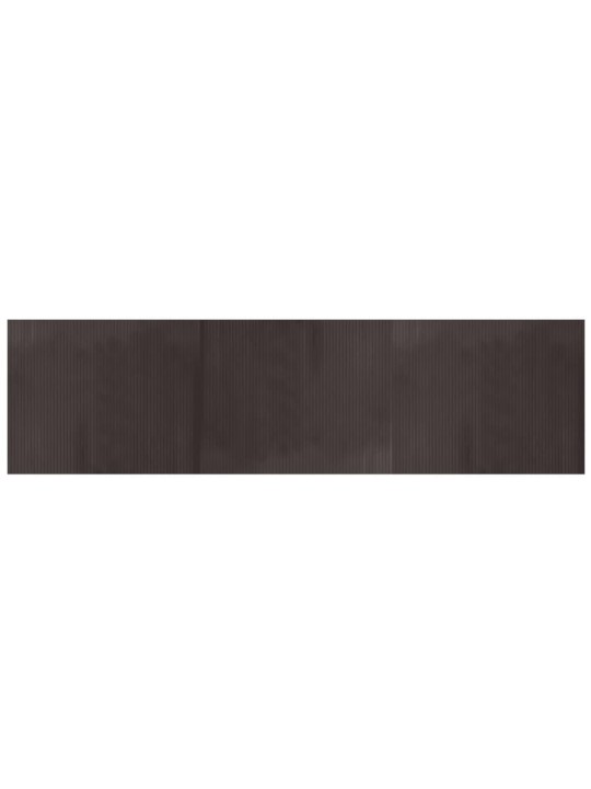 VAIP, RISTKÜLIKUKUJULINE, TUMEPRUUN, 80 X 300 CM, BAMBUS