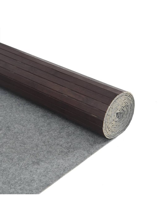VAIP, RISTKÜLIKUKUJULINE, TUMEPRUUN, 80 X 300 CM, BAMBUS