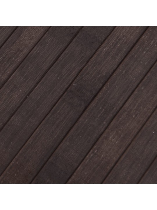 VAIP, RISTKÜLIKUKUJULINE, TUMEPRUUN, 80 X 300 CM, BAMBUS