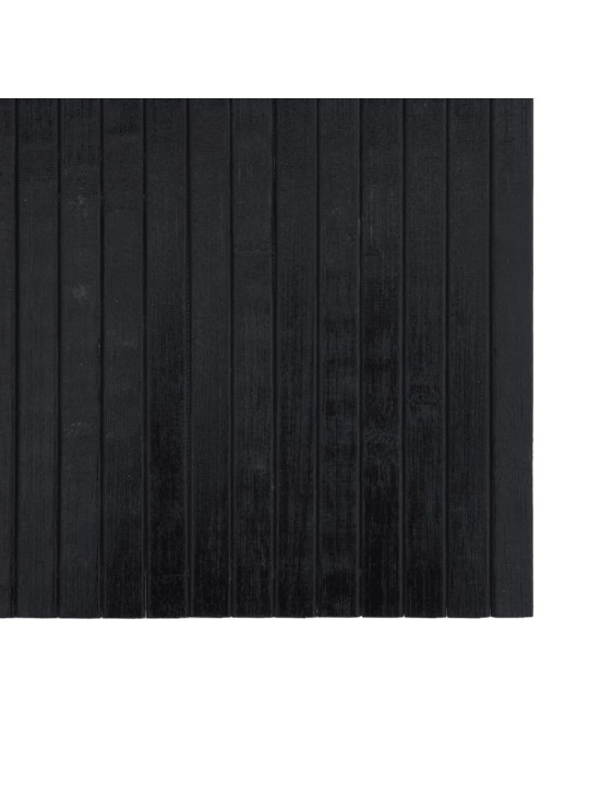VAIP, RISTKÜLIKUKUJULINE, MUST, 100 X 200 CM, BAMBUS