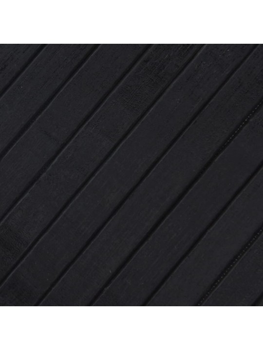 VAIP, RISTKÜLIKUKUJULINE, MUST, 100 X 200 CM, BAMBUS