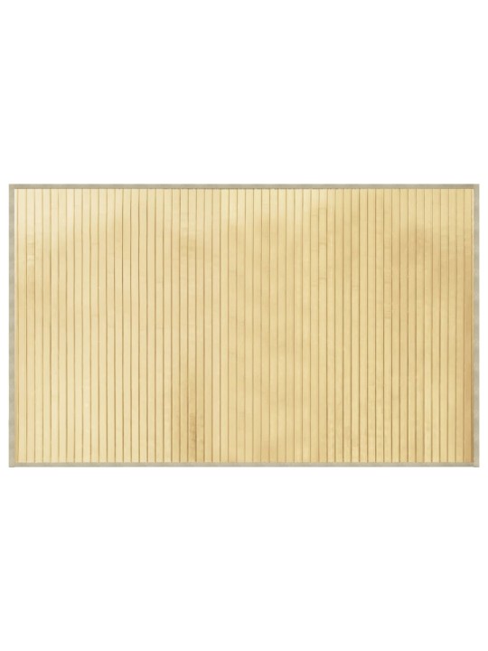 VAIP, RISTKÜLIKUKUJULINE, NATURAALNE HELE, 60 X 100 CM, BAMBUS