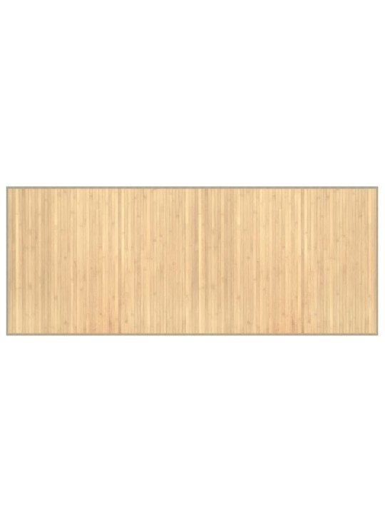 VAIP, RISTKÜLIKUKUJULINE, NATURAALNE HELE, 80 X 200 CM, BAMBUS