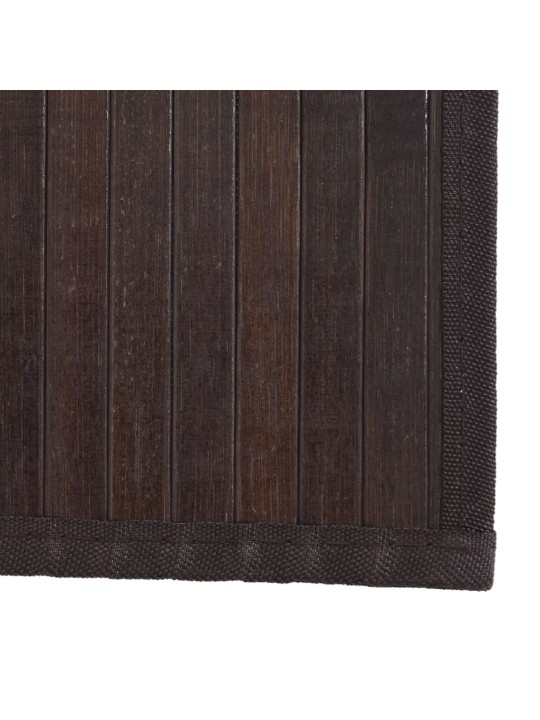 VAIP, RISTKÜLIKUKUJULINE, TUMEPRUUN, 80 X 200 CM, BAMBUS