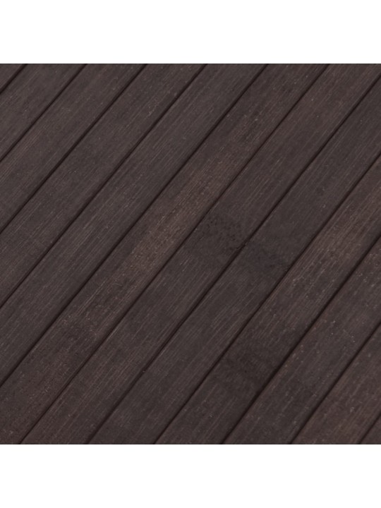 VAIP, RISTKÜLIKUKUJULINE, TUMEPRUUN, 80 X 200 CM, BAMBUS