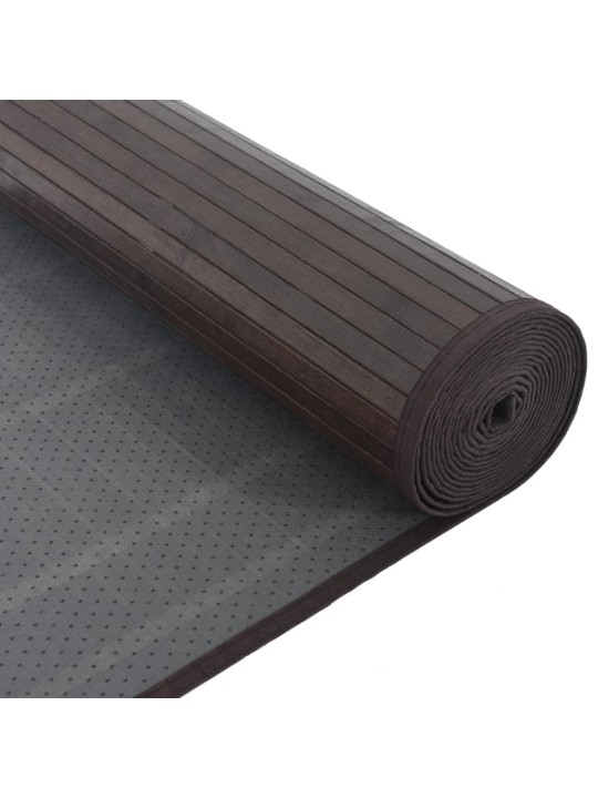 VAIP, RISTKÜLIKUKUJULINE, TUMEPRUUN, 80 X 300 CM, BAMBUS