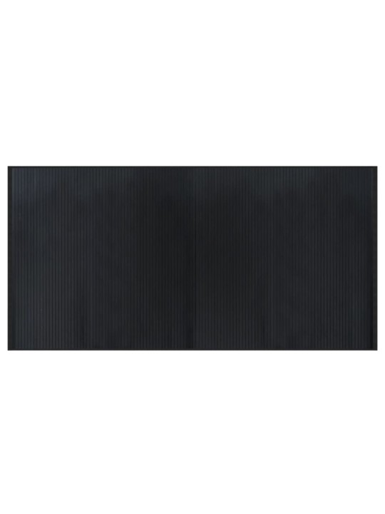 VAIP, RISTKÜLIKUKUJULINE, MUST, 100 X 200 CM, BAMBUS