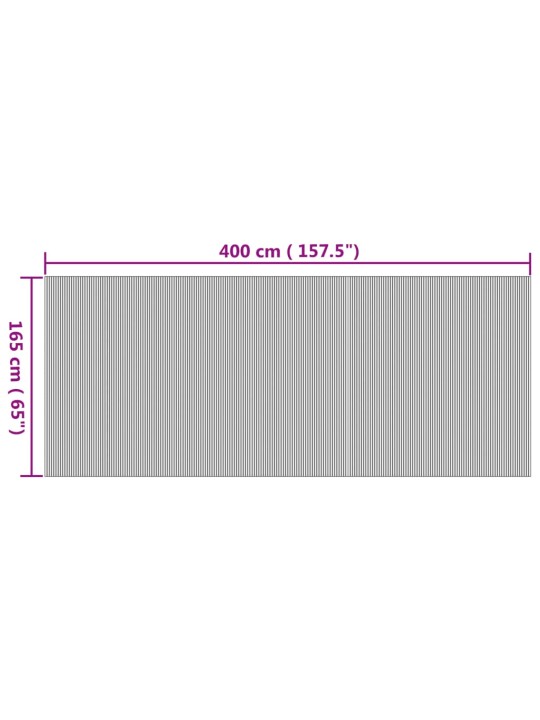 Ruumijagaja, naturaalne, 165 x 400 cm, bambus