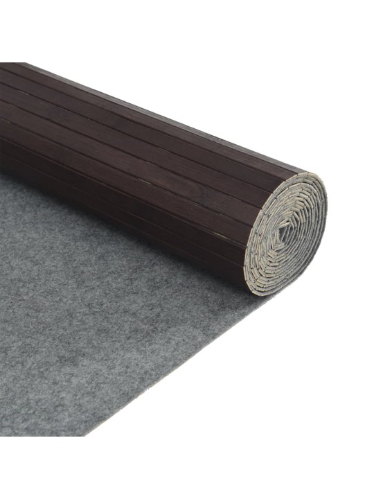 RUUMIJAGAJA, TUMEPRUUN, 165X600 CM, BAMBUS