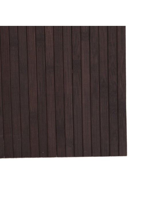 RUUMIJAGAJA, TUMEPRUUN, 165X600 CM, BAMBUS