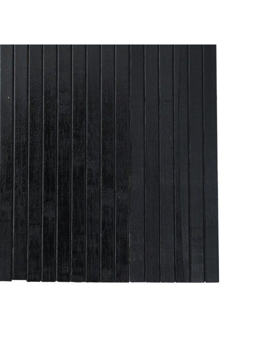RUUMIJAGAJA, MUST, 165X800 CM, BAMBUS
