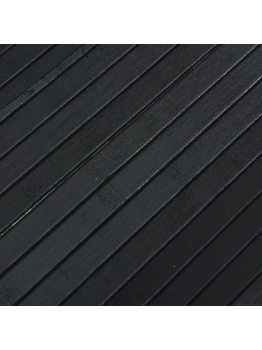 RUUMIJAGAJA, MUST, 165X800 CM, BAMBUS