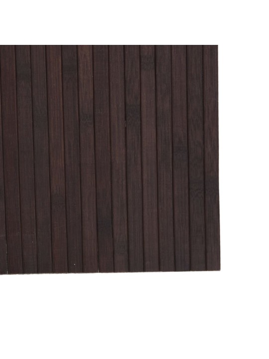 RUUMIJAGAJA, TUMEPRUUN, 165X800 CM, BAMBUS