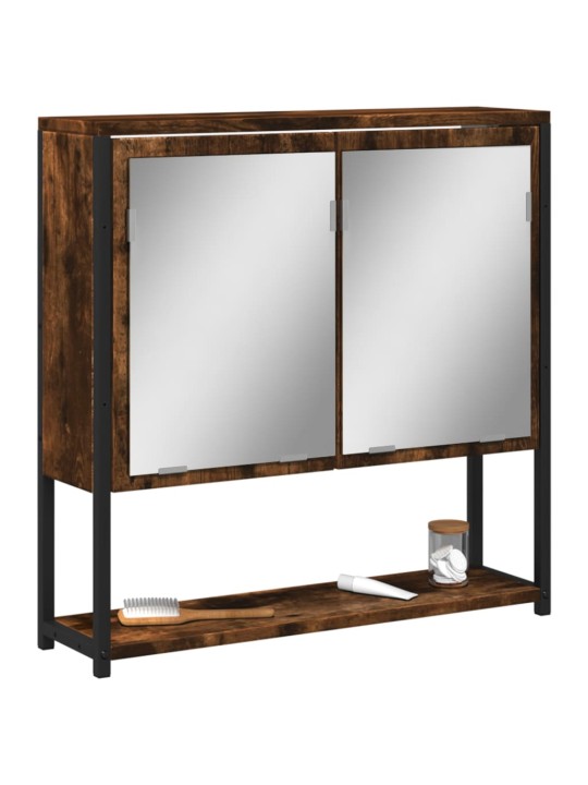 VANNITOA PEEGELKAPP, SUITSUTATUD TAMM, 60X16X60 CM, TEHISPUIT