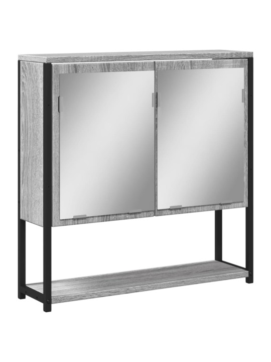 VANNITOA PEEGELKAPP, HALL SONOMA TAMM, 60X16X60 CM, TEHISPUIT