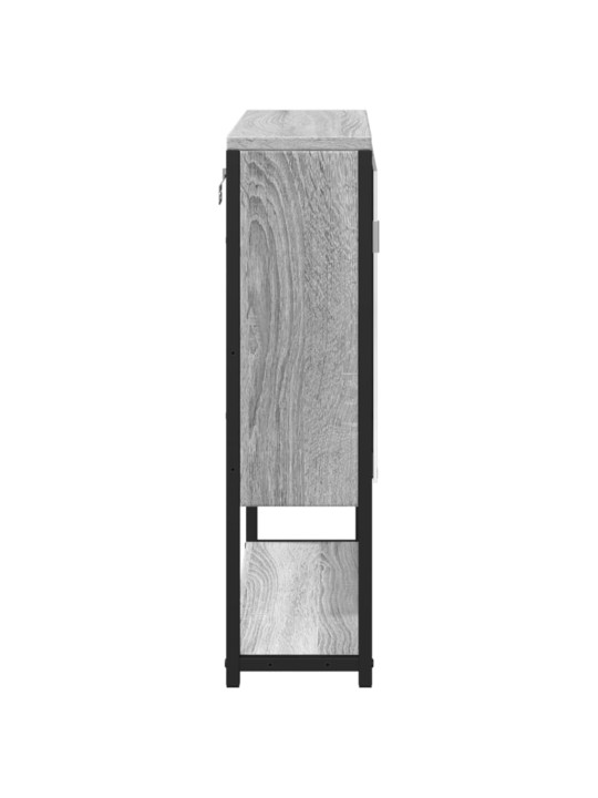 VANNITOA PEEGELKAPP, HALL SONOMA TAMM, 60X16X60 CM, TEHISPUIT
