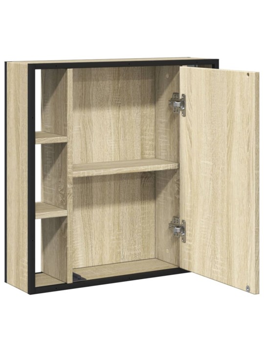 VANNITOA PEEGELKAPP, SONOMA TAMM, 60 X 16 X 60 CM, TEHISPUIT